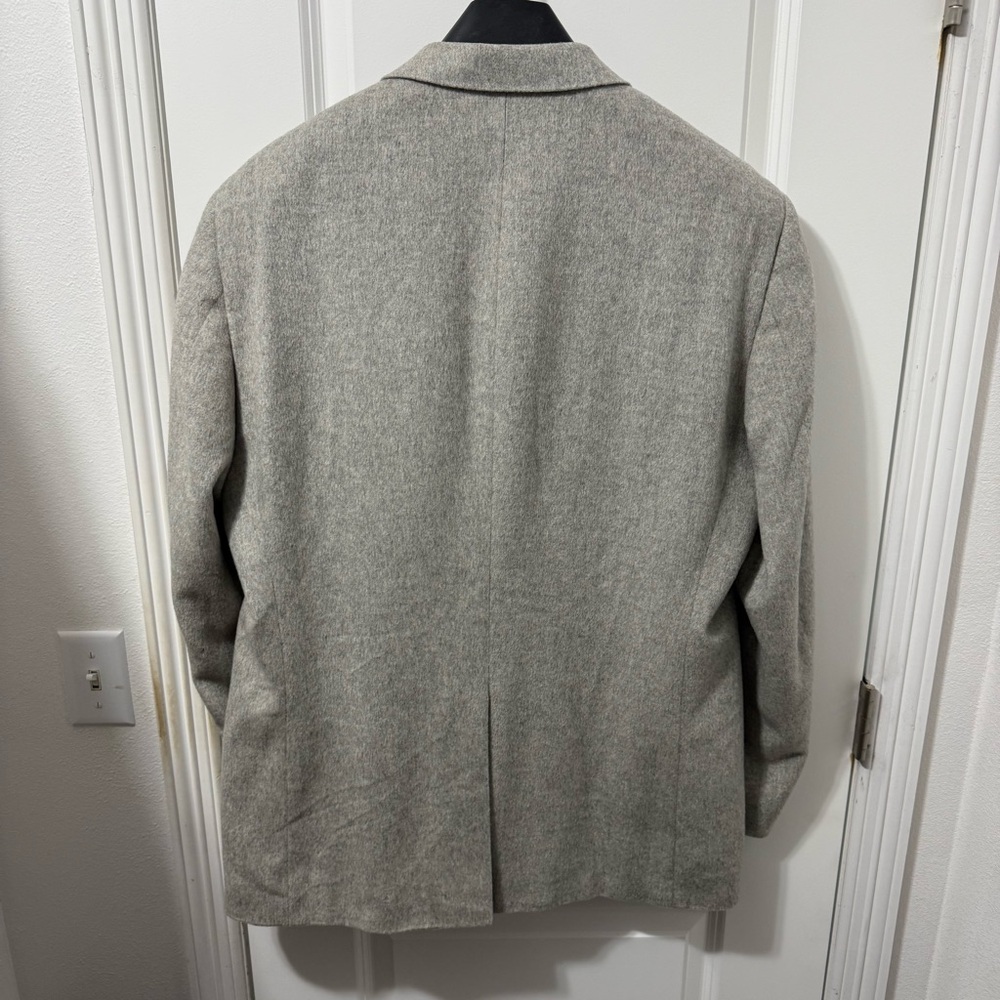 Paul Fredrick Classic Gray Blazer - Picture 2 of 7